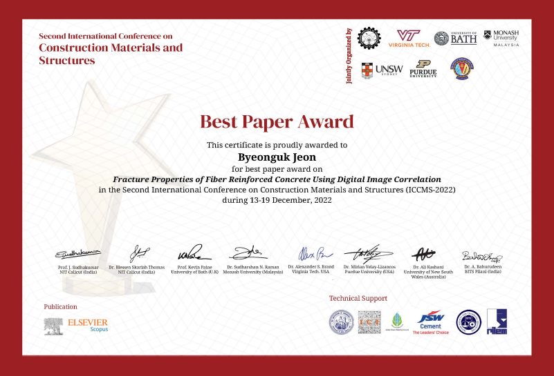 paper award ICCMS-2022