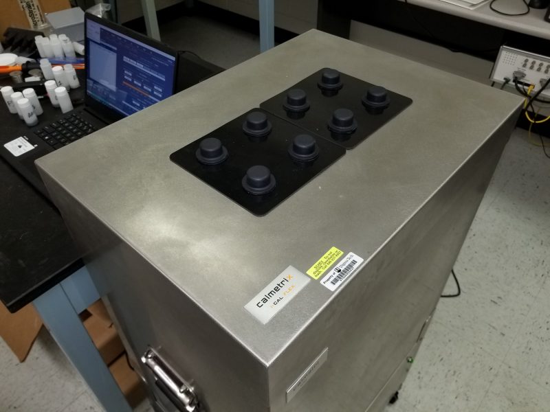 photo of the isothermal calorimeter